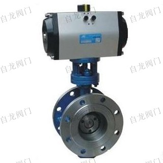 氣動法蘭硬密封蝶閥D643H